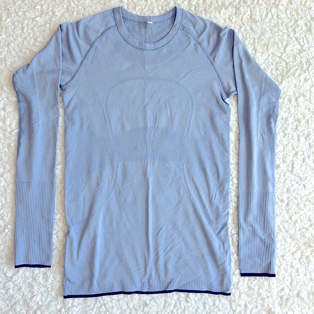 Lululemon swift long sleeve top size 8